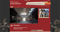 Desktop Screenshot of orlogsstadenkarlskrona.se